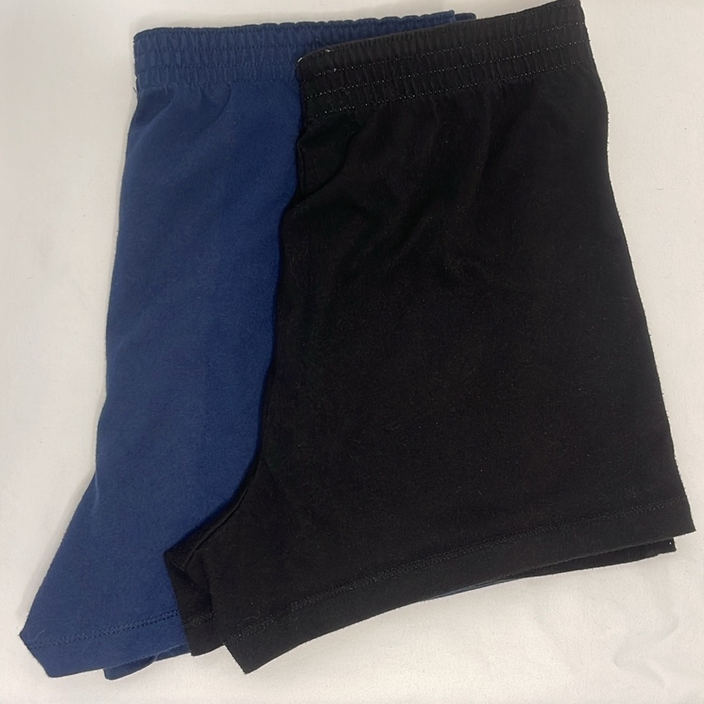 Wonder Nation Shorts 2 pair Girls Size L (10-12) EUC